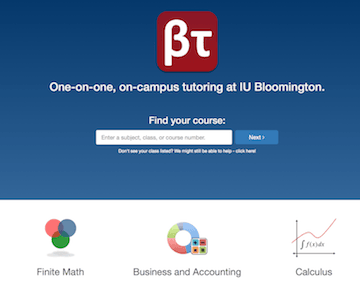 Bloomington Tutors: One-on-one, on-campus tutoring at IU Bloomington.